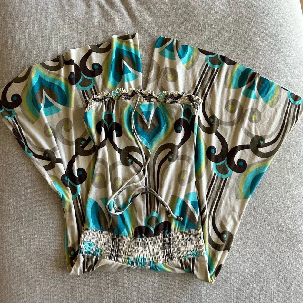 Mossimo Vintage Sleeveless & Stylish Bohemian Wide Legged Maxi Romper - Picture 14 of 15